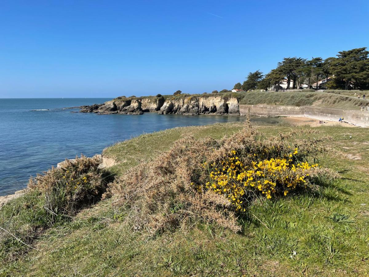 Appartement A 1 Pas De La Plage, Ambiance Boheme Naturel Préfailles Exterior foto
